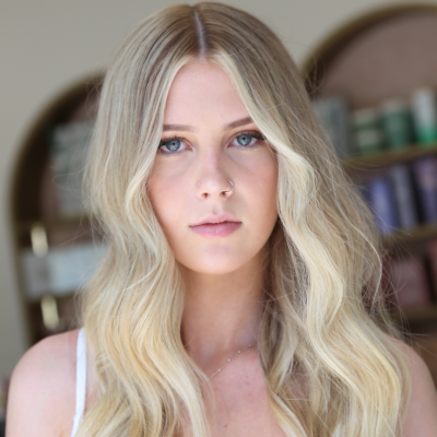 Natural Blonde Lived in Hair Colour